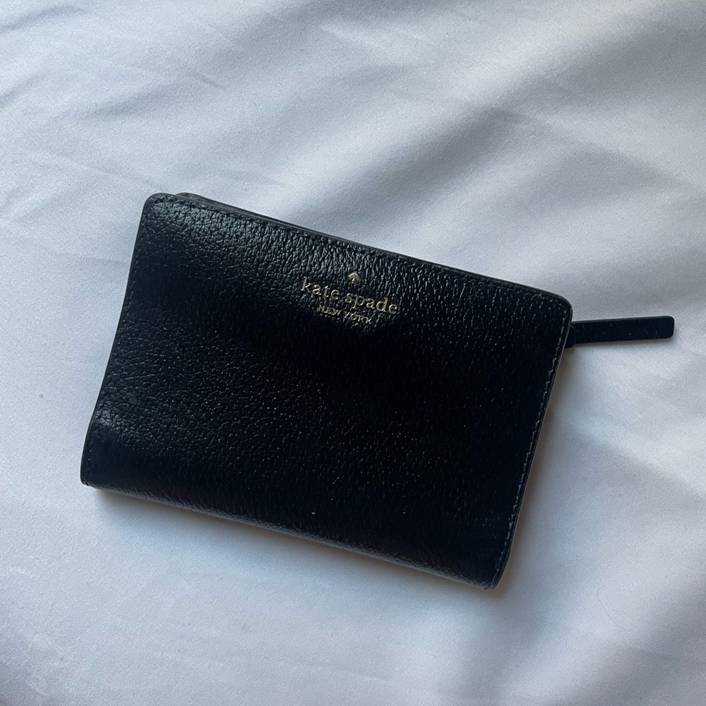 Kate Spade Black Leather Wallet